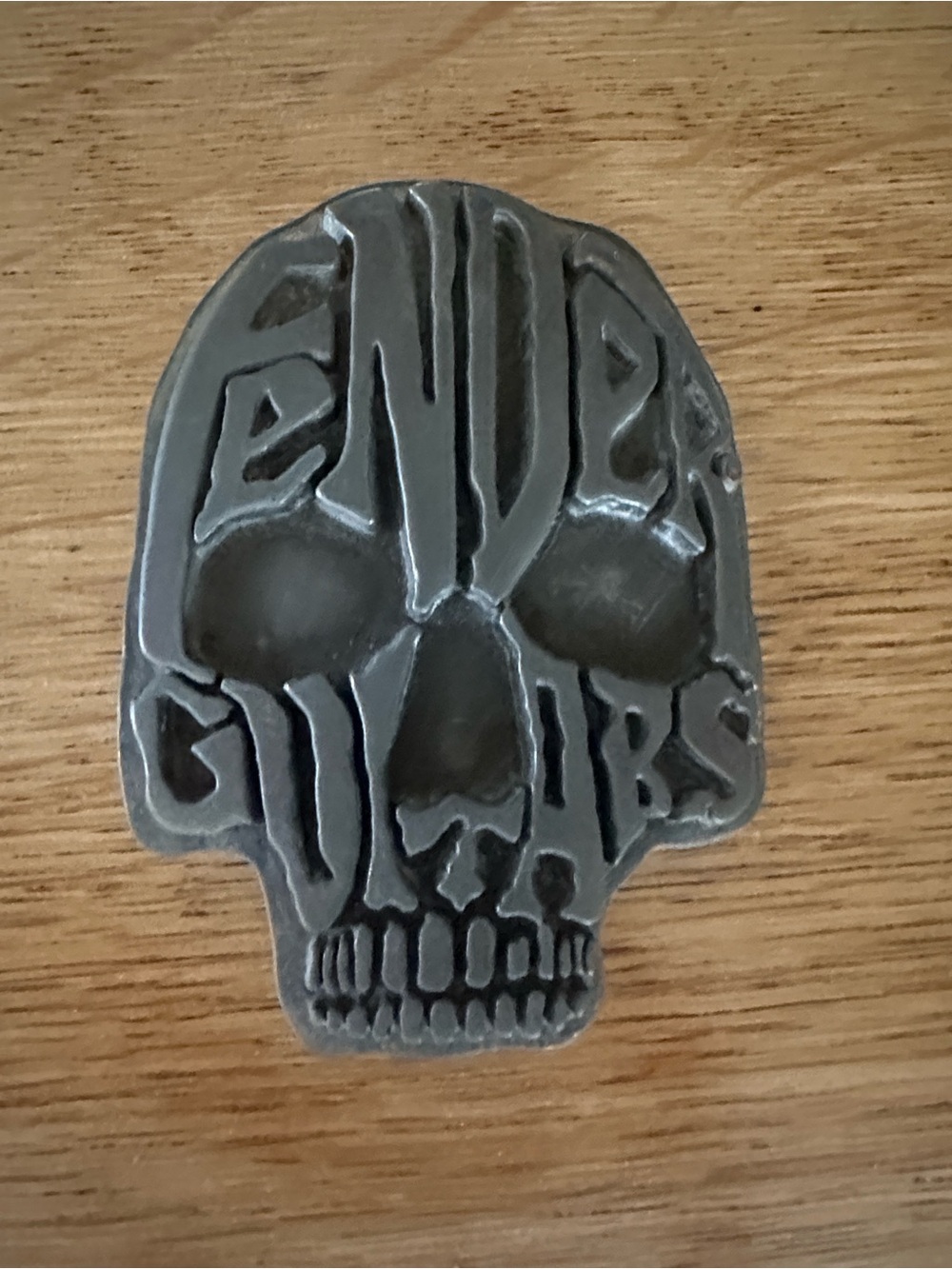 Fender Guitars Skull Belt Buckle
